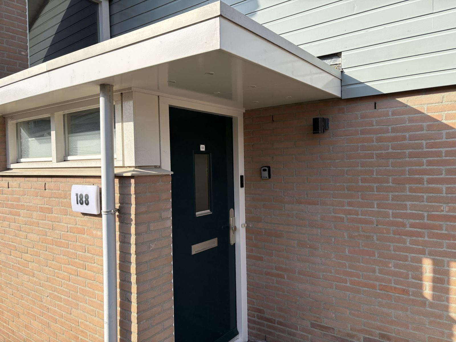 The Keypad is next to the front door